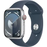 שעון חכם Apple Watch 45mm Series-9 GPS+Cellular צבע שעון Silver Aluminum Case צבע רצועה Storm Blue Sport Band גודל רצועה M/L