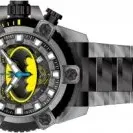 image #4 of שעון יד אנלוגי לגברים עם רצועת Stainless Steel מהדורת Invicta DC Comics Batman 26912 - צבע שחור