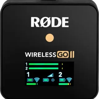image #1 of מערכת מיקרופון דש אלחוטית עם משדר אחד RØDE Wireless GO II