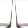 image #0 of סט 6 כוסות שתייה מזכוכית 345 מ''ל LAV - דגם Bodega - תחתית צבעונית פסטל