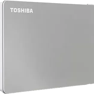 image #1 of כונן חיצוני קשיח Toshiba Canvio Flex External USB 3.2 HDD 1TB - צבע כסוף