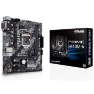לוח אם Asus PRIME H410M-A LGA1200, Intel H410, DDR4, PCI-E, VGA, DVI, HDMI