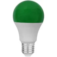 נורת LED ליבון NISKO 9W E27 A60 - צבע ירוק