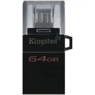 זכרון נייד Kingston DataTraveler microDuo 3.0 G2 64GB microUSB / USB Type-A DTDUO3G2/64GB