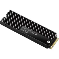 כונן Western Digital Black SN750 Heatsink WDS100T3XHC 1TB M.2 2280 PCIe NVMe SSD