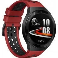 שעון חכם Huawei Watch GT2e - צבע שעון: Lava Red - צבע רצועה: Red & Black TPU