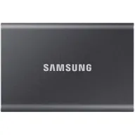 כונן קשיח SSD חיצוני Samsung Portable SSD T7 USB 3.2 MU-PC1T0T/WW - נפח 1TB - צבע אפור
