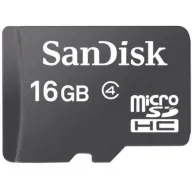 כרטיס זכרון SanDisk Micro SDHC SDSDQM-016G - נפח 16GB