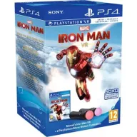 מארז משחק + זוג בקרי תנועה לפלייסטיישן 4 - Marvel Iron-Man VR