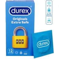 מארז קונדומים Durex Extra Safe  - סך הכל 12 יחידות