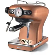 מכונת אספרסו לקפה טחון + פודים Ariete Classica - צבע נחושת