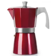 מקינטה ל-6 כוסות קפה Ibili EVVA - אדום