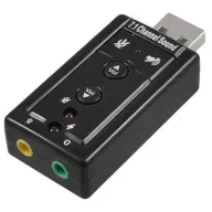 כרטיס קול Gold Touch USB 2.0 Sound Adapter With Microphone and Volume Control