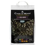 שבבי עץ לעישון Cook In Wood 2.7Kg - בניחוח יין אדום