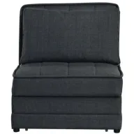 כורסא נפתחת למיטה עם ארגז מצעים Bradex Barrista - אפור כהה