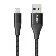כבל סנכרון וטעינה Anker PowerLine Plus II בחיבור USB Type-A לחיבור Lightning באורך 0.9 מטר - צבע שחור
