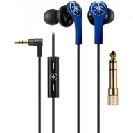 אוזניות תוך-אוזן עם מיקרופון Yamaha EPH-M100 - צבע כחול