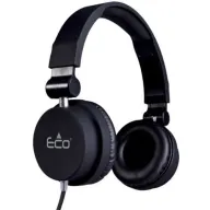 מציאון ועודפים - אוזניות חוטיות Eco Blast High Definition On-Ear - צבע שחור