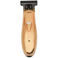 מכונת תספורת מקצועית נטענת לפינישים ועיצוב זקן ESCO Professional Hair Clipper Ziro Cut for Finishes 103 - צבע ורוד זהב