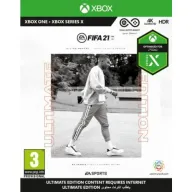 משחק FIFA 21 Ultimate Edition ל- XBOX ONE - כולל תוספת של שדר בשפה הערבית (בנוסף לאנגלית)