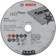 סט 5 דיסקים לחיתוך 3'' לנירוסטה ומתכת Bosch Expert for Inox
