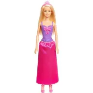 ברבי - נסיכה עם שמלת חצאית ורודה מבית Mattel