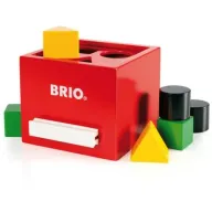 קופסת פאזל התאמת צורות גיאומטריות 7 חלקים Brio
