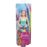 ברבי דרימטופה - ברבי נסיכה עם פסים ורודים בשיער מבית Mattel