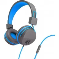 אוזניות קשת Over-Ear חוטיות לילדים JLab JBuddies Studio - צבע אפור/כחול