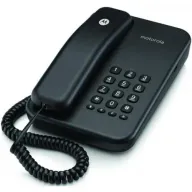 טלפון שולחני חוטי Motorola CT100IL - צבע שחור