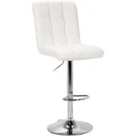כיסא בר Garox Como - צבע לבן