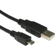 כבל מחיבור USB 2.0 לחיבור Micro USB באורך 1.8 מטר