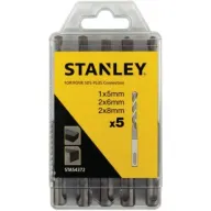 סט 5 מקדחים לפטישון Stanley STA54372-XJ SDS Plus