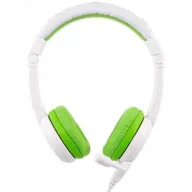 אוזניות מתקפלות עם הגבלת ווליום ומיקרופון לילדים +BuddyPhones School - צבע ירוק