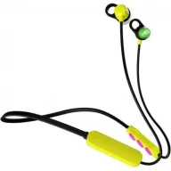 אוזניות תוך-אוזן אלחוטיות עם מיקרופון Skullcandy Jib+ Wireless - צבע Electric Yellow