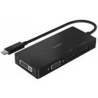 מתאם וידאו Belkin USB Type-C To HDMI+DP+VGA+DVI