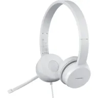 אוזניות Lenovo 110 On-Ear Stereo USB - צבע לבן