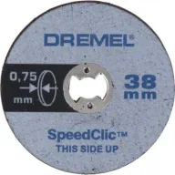סט 5 דיסקיות לחיתוך מתכת בקוטר 38 מ''מ Dremel SpeedClic SC409 