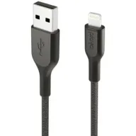 כבל Lightning ל-USB-A קלוע באורך 1 מטר Playa By Belkin - צבע שחור