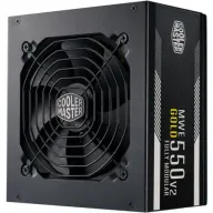 ספק כח CoolerMaster MWE GOLD 550 V2 550W 12cm Fan - צבע שחור