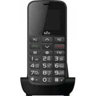 טלפון סלולרי למבוגרים Eco Senior C Dual Sim צבע שחור - שנה אחריות ע''י ברקום