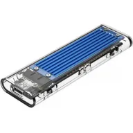 מארז חיצוני ORICO Aluminium USB 3.1 Type-C NVMe M.2 SSD TCM2-C3-BL-BP - כחול