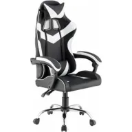 כיסא גיימינג אורתופדי Ninja Extreme Pro3 - צבע שחור / לבן 