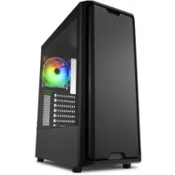 מארז מחשב ללא ספק Sharkoon SK3 RGB ATX - צבע שחור