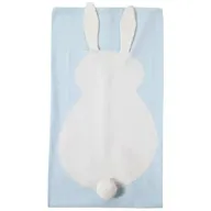שמיכה סרוגה לתינוקות 80X80 ס''מ Minene Bunny Hug - תכלת