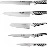 סט 5 סכינים (שף+לחם+קופיץ+פילוט+קילוף) Global G2951138