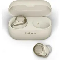 אוזניות Bluetooth אלחוטיות True Wireless עם קייס טעינה אלחוטי Jabra Elite 85t WLC - צבע זהב / בז'