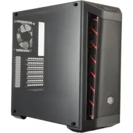 מארז מחשב ללא ספק CoolerMaster MasterBox MB511 Mesh ATX Red Case No PSU - צבע שחור/אדום