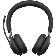 אוזניות Bluetooth אלחוטיות Jabra Evolve2 65 USB-A MS Teams Stereo On-Ear - צבע שחור