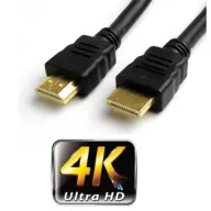 כבל HDMI לחיבור HDMI באורך 0.5 מטר Gold Touch